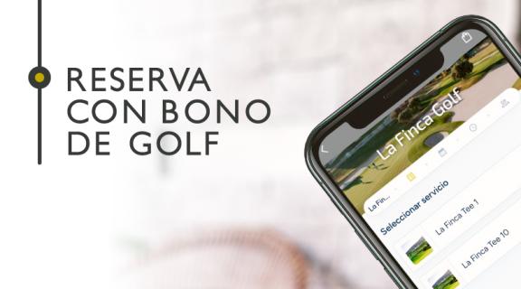 Reservar con tu bono de golf