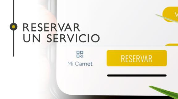 Reservar un servicio